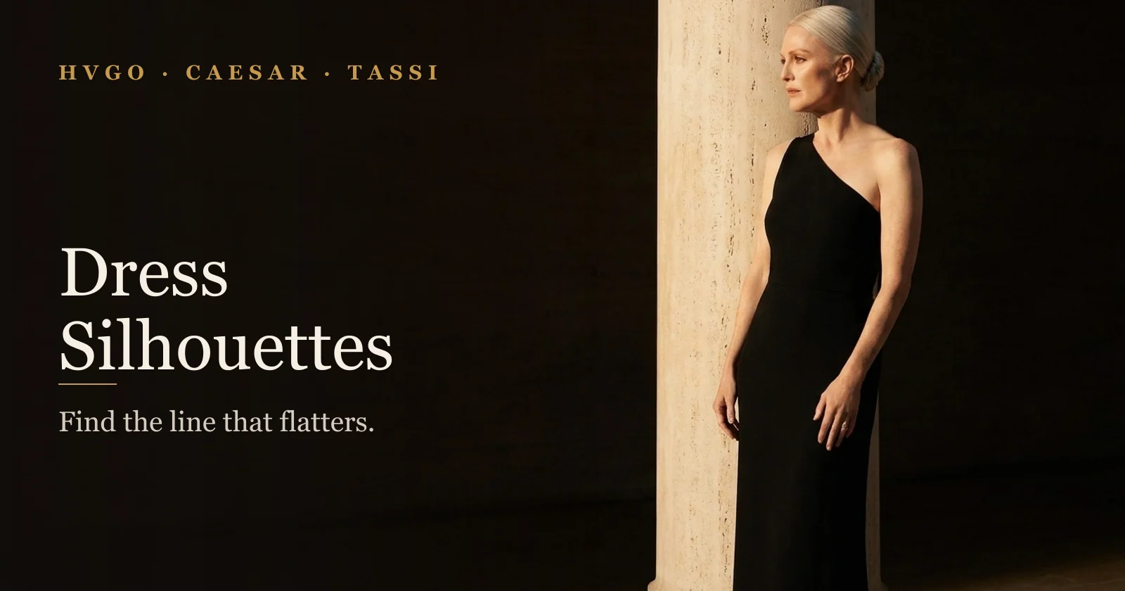 Dress Silhouettes Explained | Hugo Caesar Tassi
