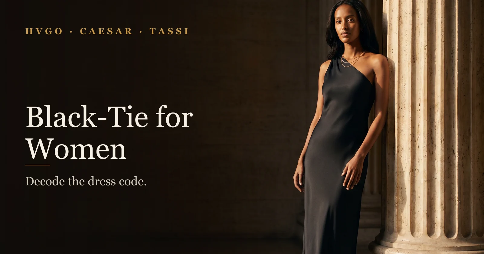Black-Tie Attire for Women: The Evening Guide | HCT