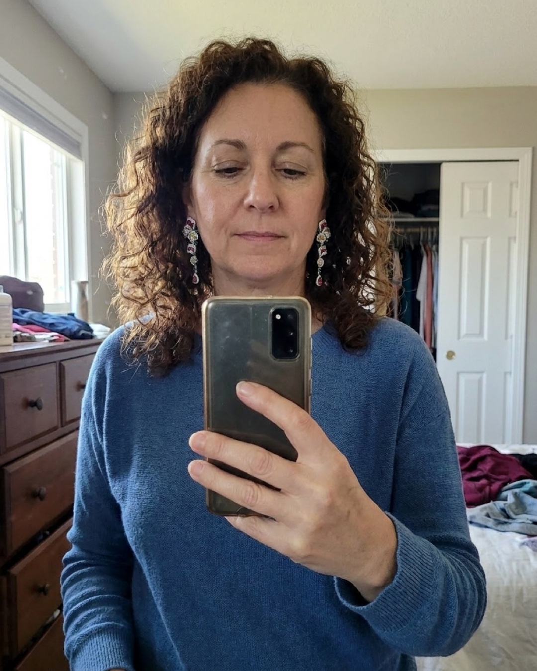 Customer selfie of the Hugo Caesar Tassi Gemma in Argento