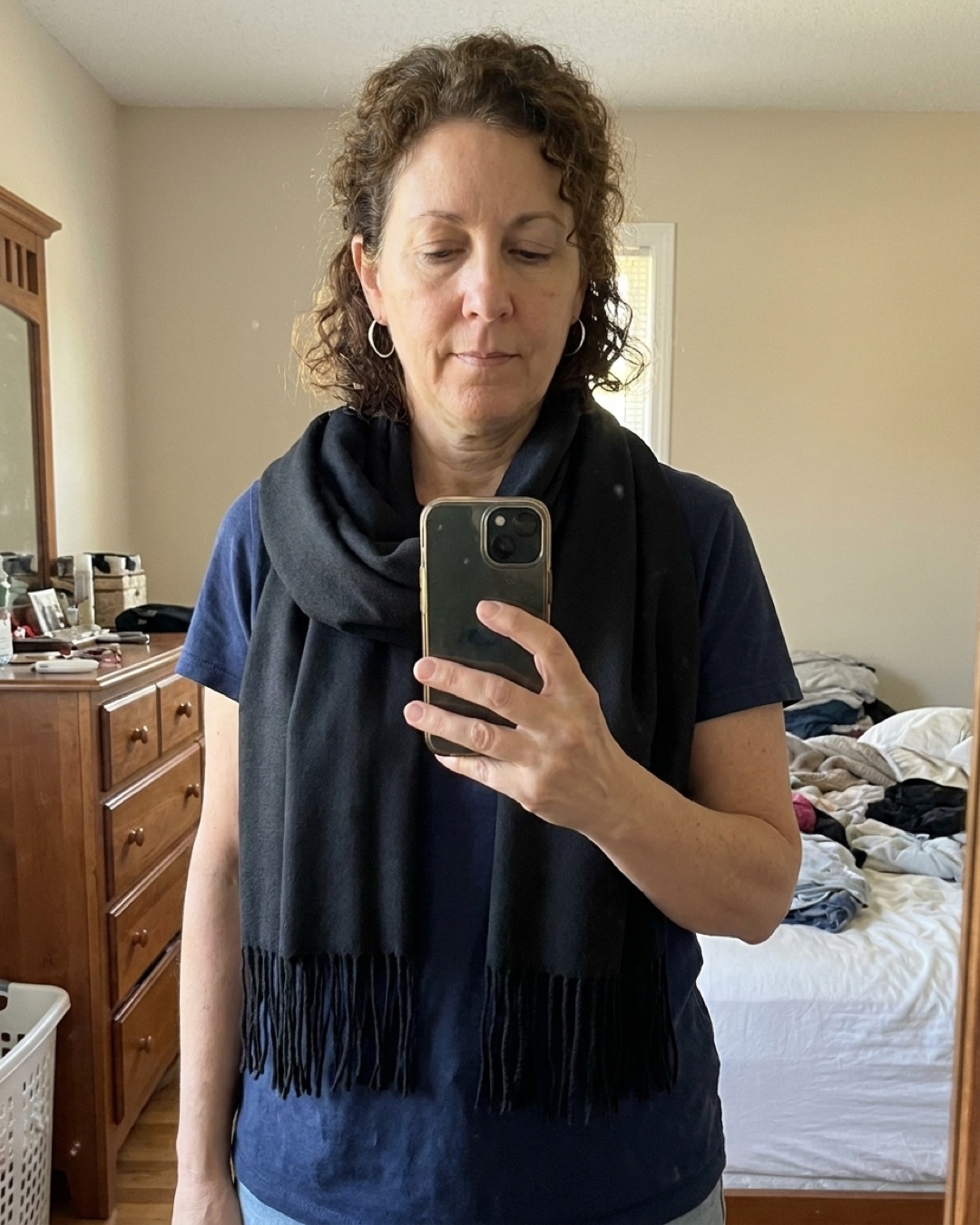 Customer selfie of the Hugo Caesar Tassi Ravenna in Basalt